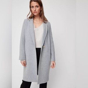 Babaton Grey Wool Coat Fall/Winter